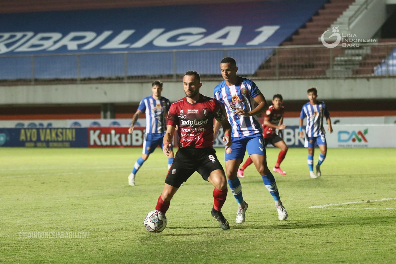Hasil Liga 1: Bali United Libas Persiraja 5-0