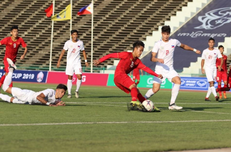 Piala AFF U-22 Dibuka Timnas Vietnam U-22 dengan Kemenangan 2-1 atas Filipina