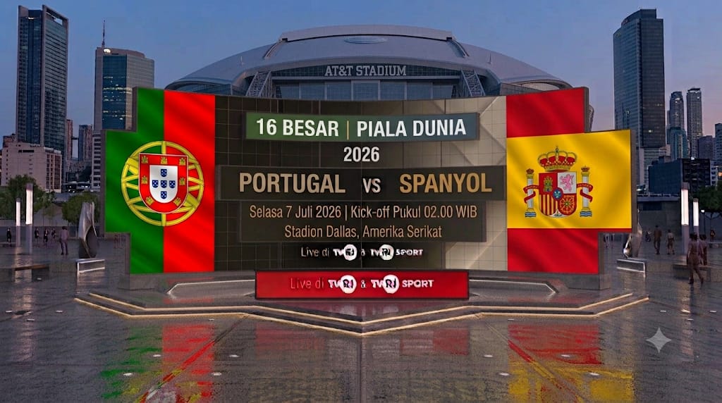 Prediksi dan Statistik Portugal vs Spanyol: Misi Berat Cristiano Ronaldo dan Kawan-kawan