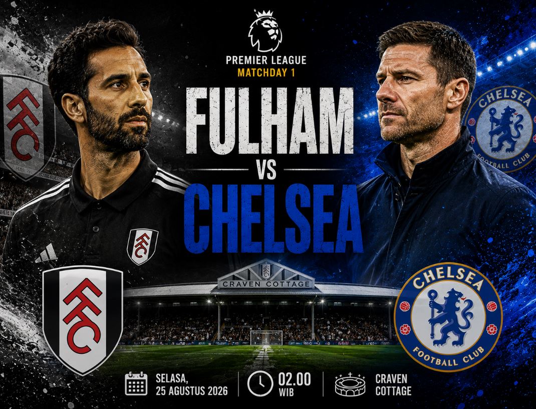 Prediksi Skor dan Link Live Streaming Fulham vs Chelsea: Mantan Dua Pelatih Real Madrid di Derby London