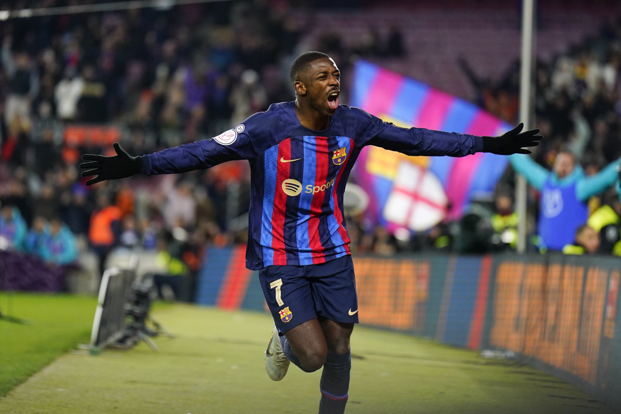 Ousmane Dembele dan Gol ke-1.500 Barcelona di Copa del Rey