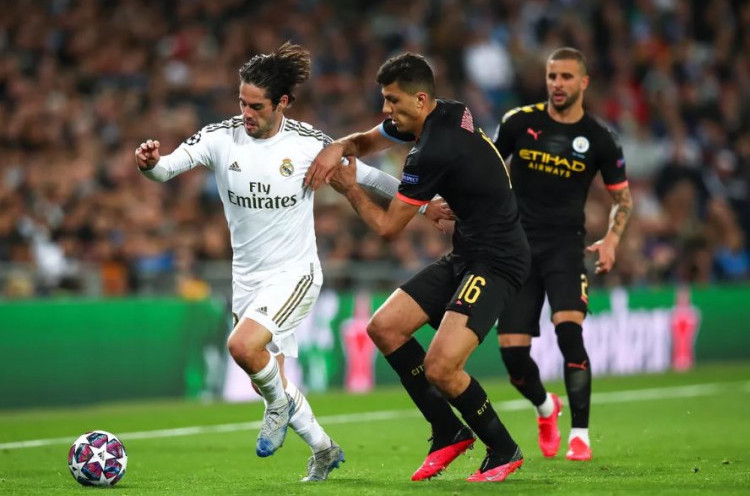 Virus Corona Mewabah Kembali di Spanyol, Laga Man City Vs Real Madrid Terancam Dipindah