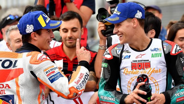 Tak Mau Dianggap Kebetulan, Quartararo Ingin Juara Dunia saat Ada Marquez