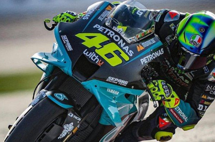 FP3 MotoGP Portugal: Rossi Lebih Cepat atas Marquez