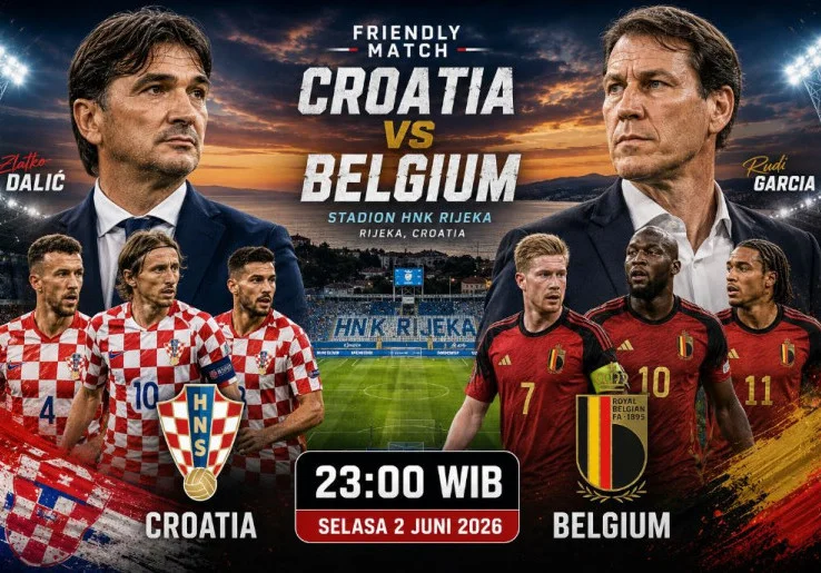 Prediksi dan Statistik Kroasia vs Belgia: Duel Dua Tim Kuda Hitam Piala Dunia 2026