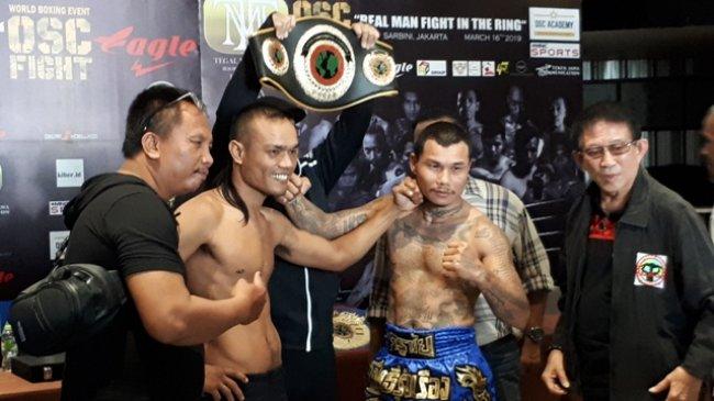 Adu Gengsi Petinju Indonesia dan Thailand di OSC Fight