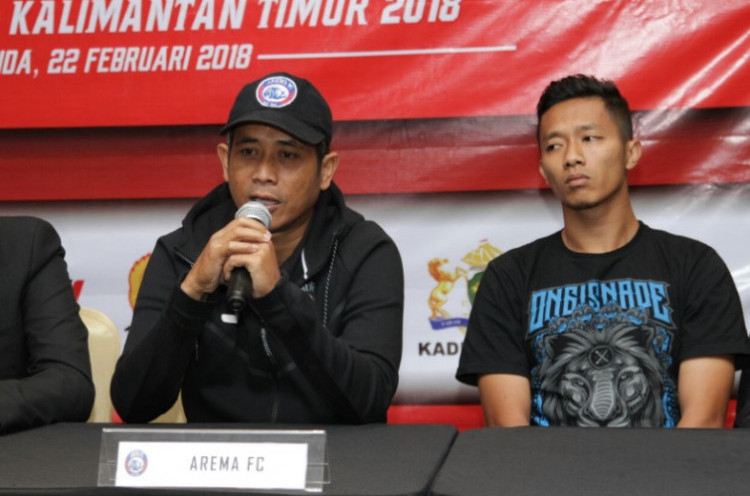 Kalahkan Persipura, Joko Susilo Berikan Komentar Kemenangan Perdana Arema di Liga 1 2018