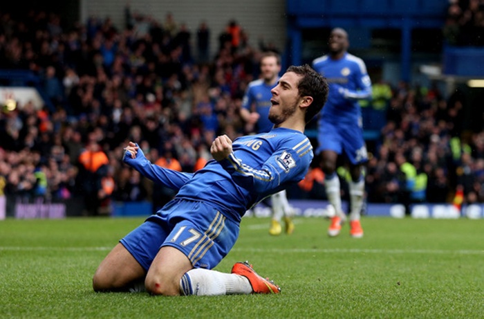 Hazard Buka Pintu ke Madrid