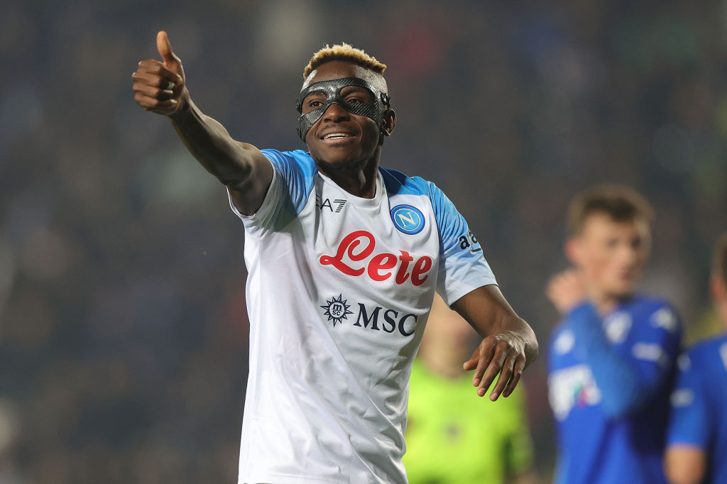 Napoli Tetapkan Harga Jual Victor Osimhen