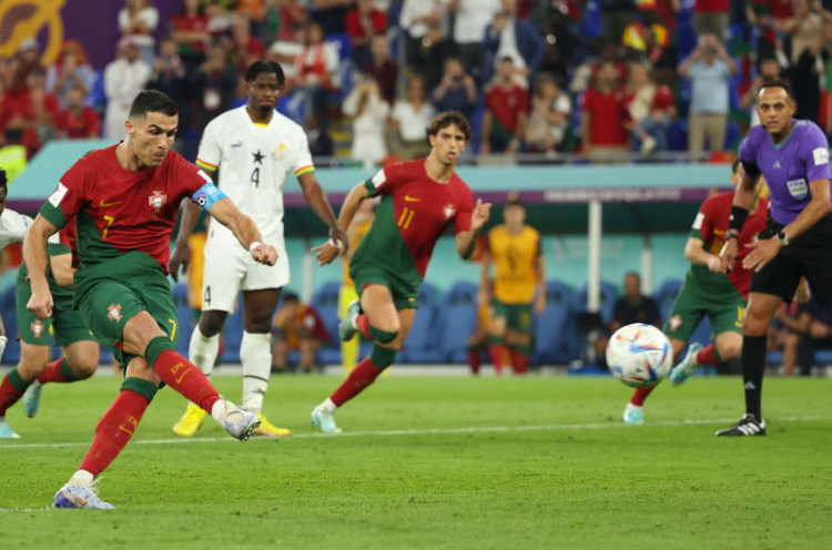 Portugal 3-2 Ghana: Drama Lima Gol dan Rekor yang Dipecahkan Cristiano Ronaldo