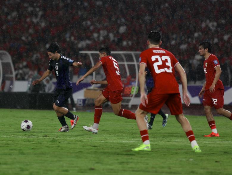 Hasil Kualifikasi Piala Dunia 2026: Indonesia 0-4 Jepang, Beda Kualitas bak Bumi dan Langit