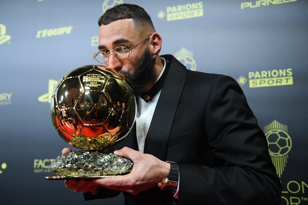 Akhirnya, Karim Benzema Raih Ballon d'Or 2022