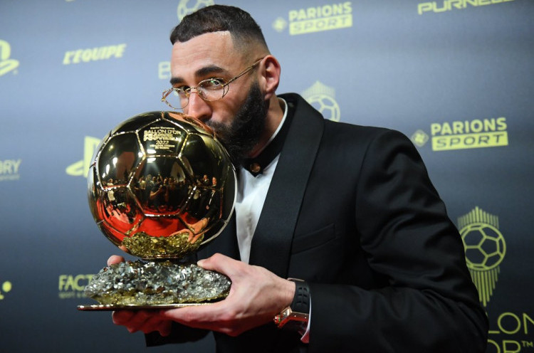 Akhirnya, Karim Benzema Raih Ballon d'Or 2022