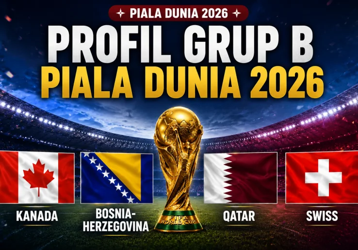 Profil Grup B Piala Dunia 2026: Tidak Ada Unggulan Mutlak di Antara Kanada, Bosnia, Qatar, dan Swiss