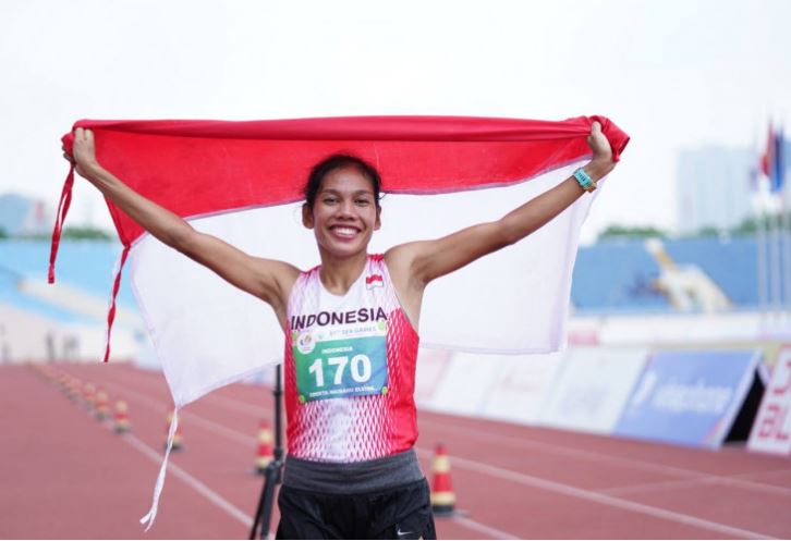 Cerita Odekta Elvina Kena Jebak Dua Pelari Vietnam di Nomor Lari 10.000 Meter