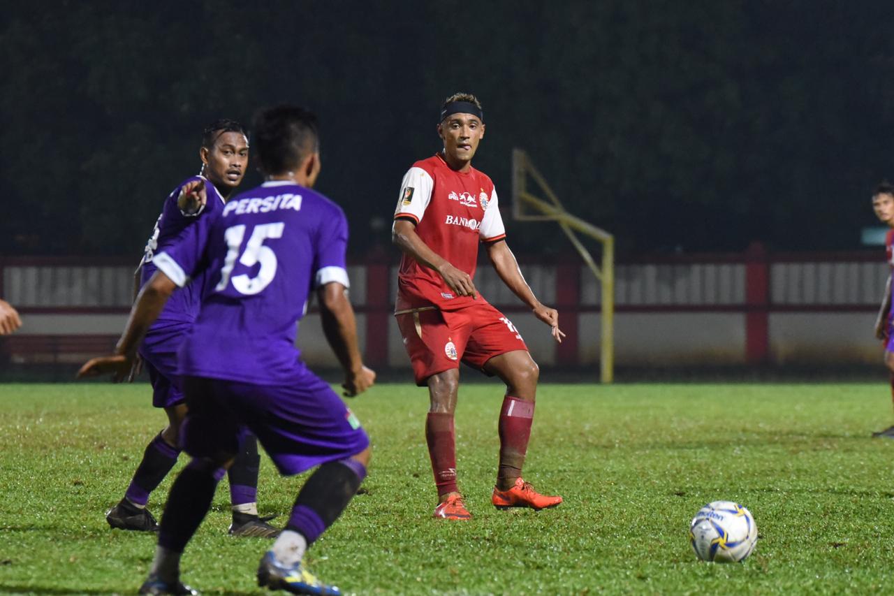 Persija Jakarta Hanya Bermain Imbang 1-1 Kontra Persita dalam Uji Coba
