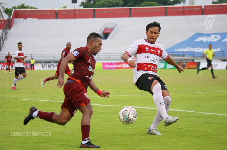 Hasil Liga 1: Madura United dan PSM Sama-sama Menang Tipis