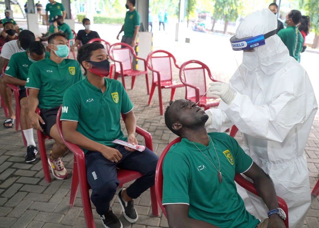 Persebaya Gelar Swab Test secara Menyeluruh Sebelum Liga 1 Bergulir