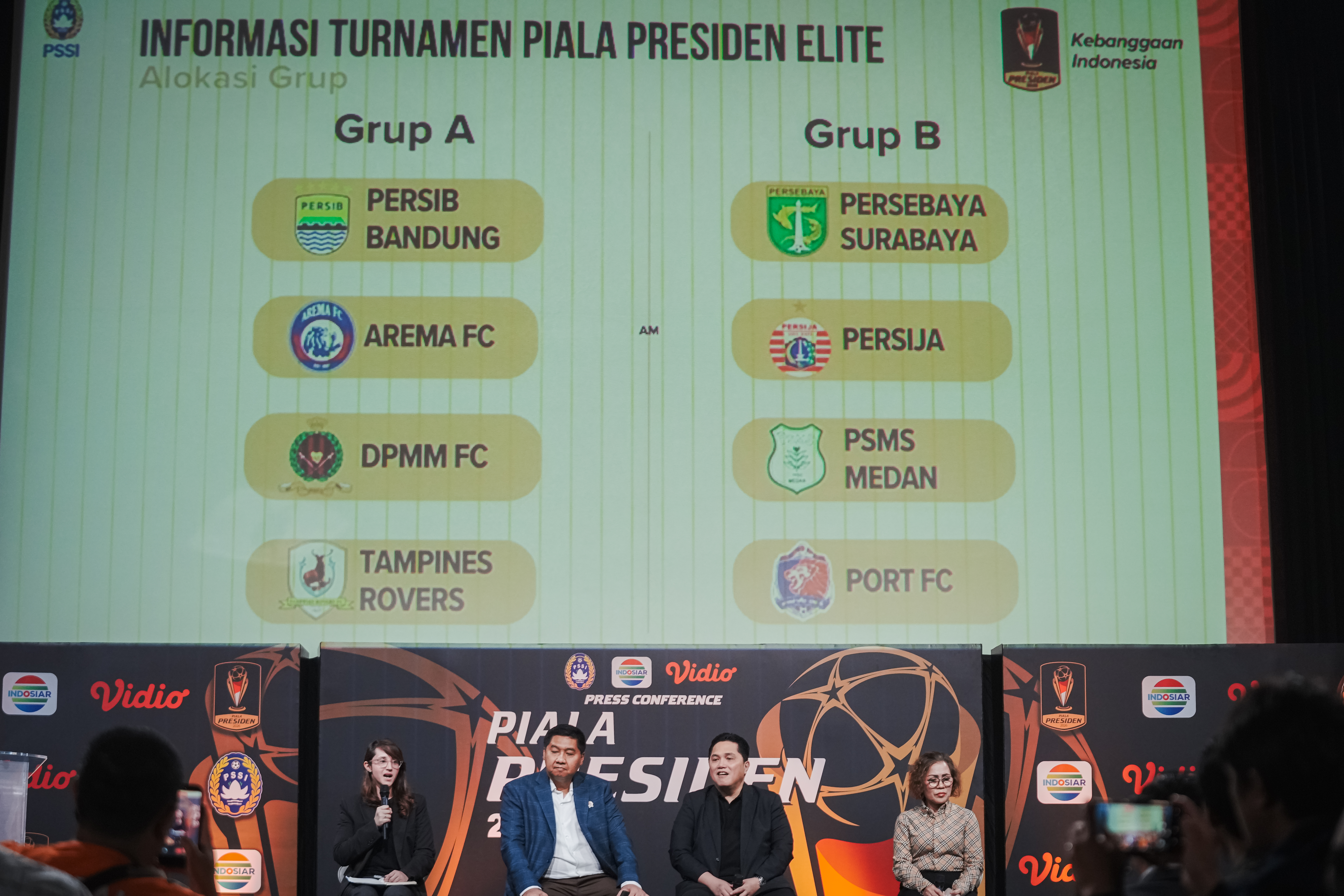 Persib, Persebaya, hingga Persija Ditantang Erick Thohir