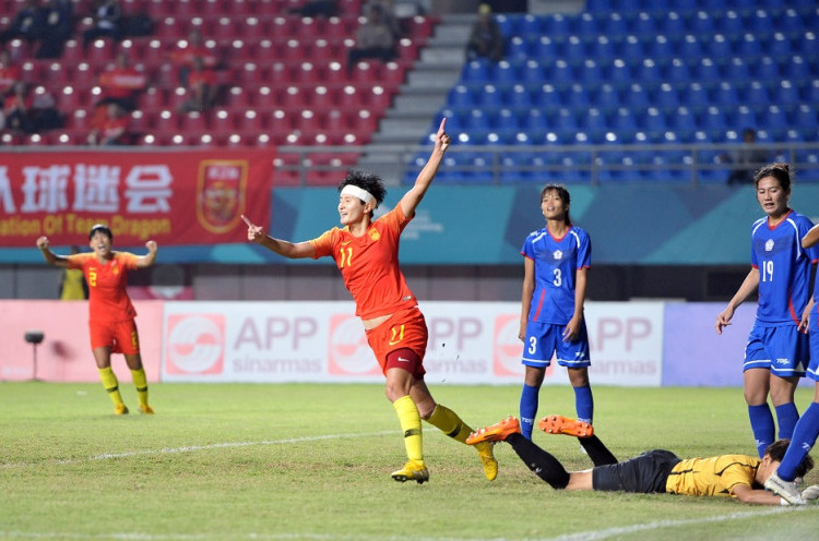 Asian Games 2018: Kalahkan Taiwan, China Tantang Jepang di Final Sepak Bola Wanita