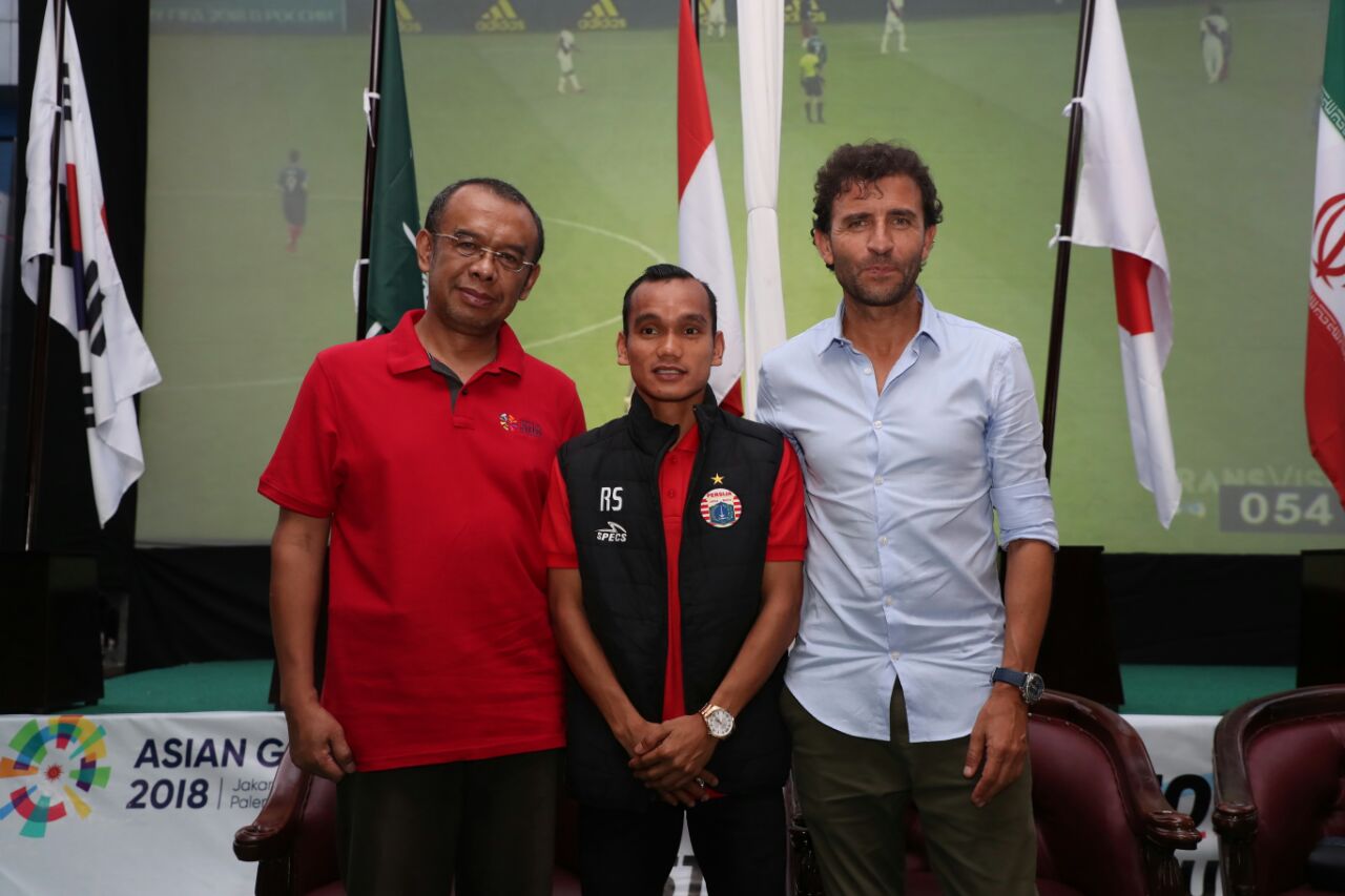 Riko Simanjuntak Ingin Kontrak Luis Milla Diperpanjang
