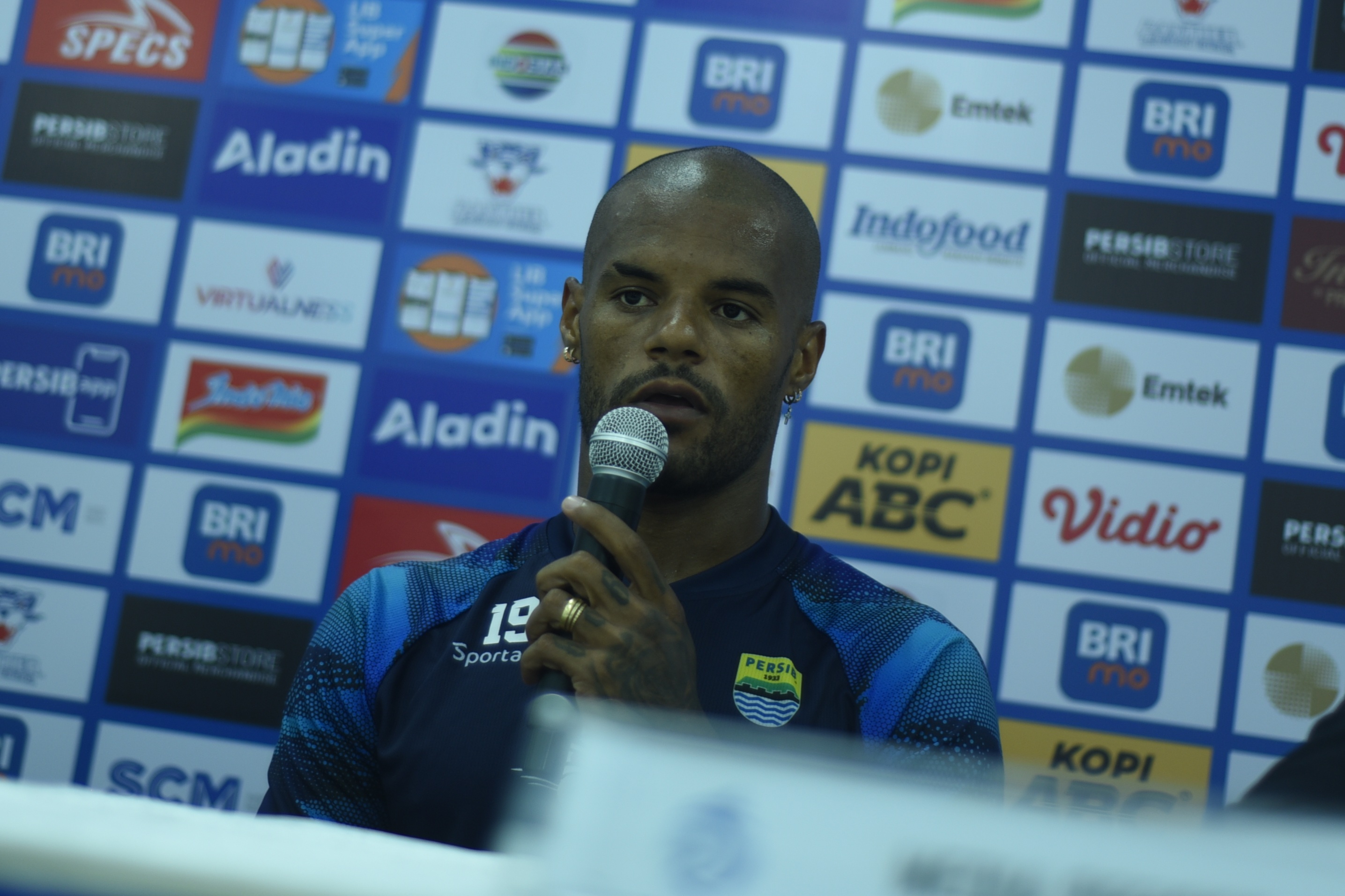Anggap PSS Sleman Berbahaya, David da SIlva Targetkan Kemenangan untuk Persib