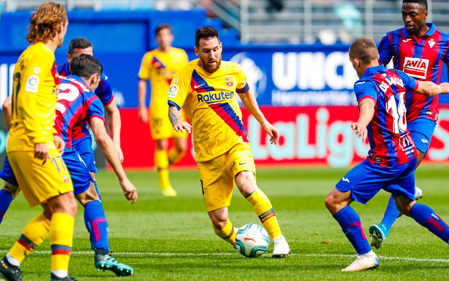 Eibar 0-3 Barcelona, Blaugrana Geser Real Madrid di Puncak Klasemen