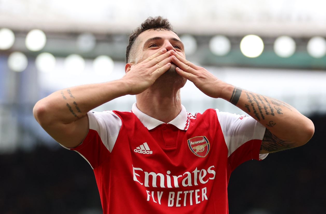 Laga Terakhir Granit Xhaka Bersama Arsenal
