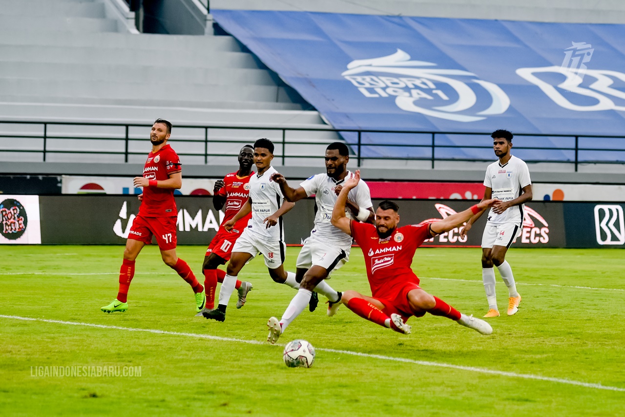 Hasil Liga 1: Makan Konate Sumbang Gol, Persija Dikalahkan Persipura
