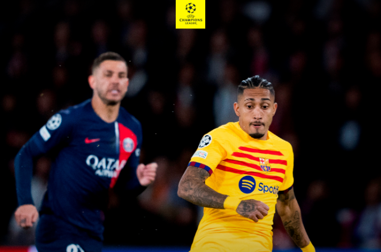 Hasil Liga Champions: Barcelona Menang di Kandang PSG, Atletico Bungkam Dortmund