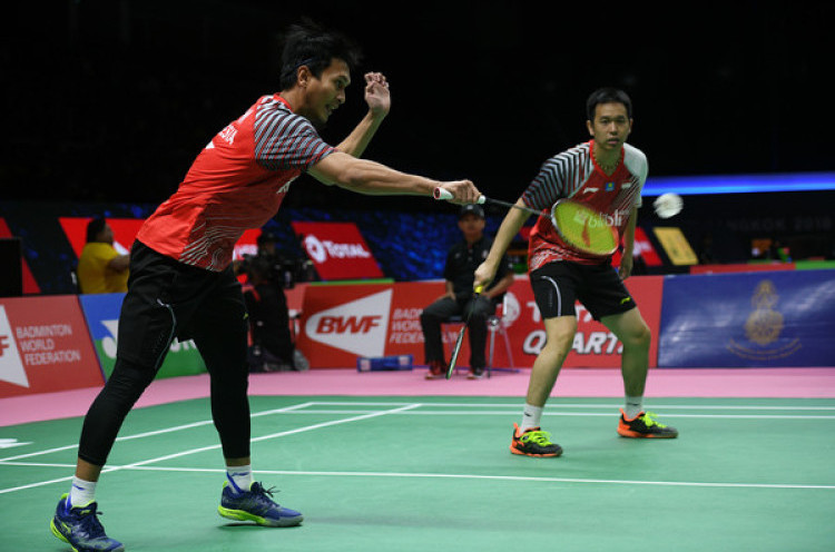 Semifinal Piala Thomas: Ahsan / Hendra Gagal Selamatkan Indonesia, China Melangkah ke Final