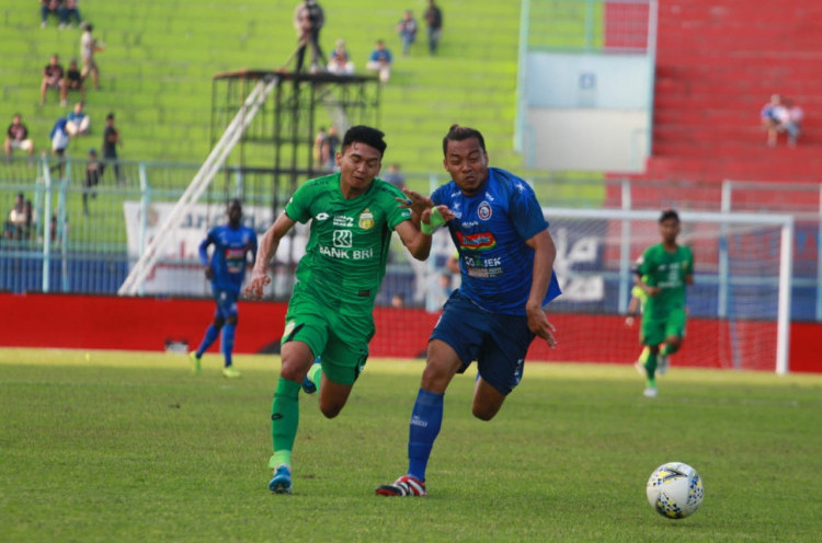 Kalah dari Arema FC, Bhayangkara FC Anggap Kurang Beruntung