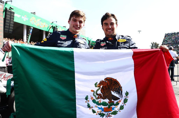 GP Meksiko: Podium Ganda Ketiga Berturut-turut Milik Verstappen dan Perez