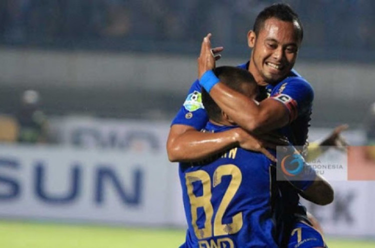 Campur Aduk Perasaan Atep Cetak Gol Perdana untuk Persib di Liga 1 2018