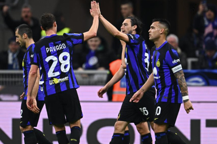 Inter Milan, Tim Tertajam di Lima Liga Top Eropa