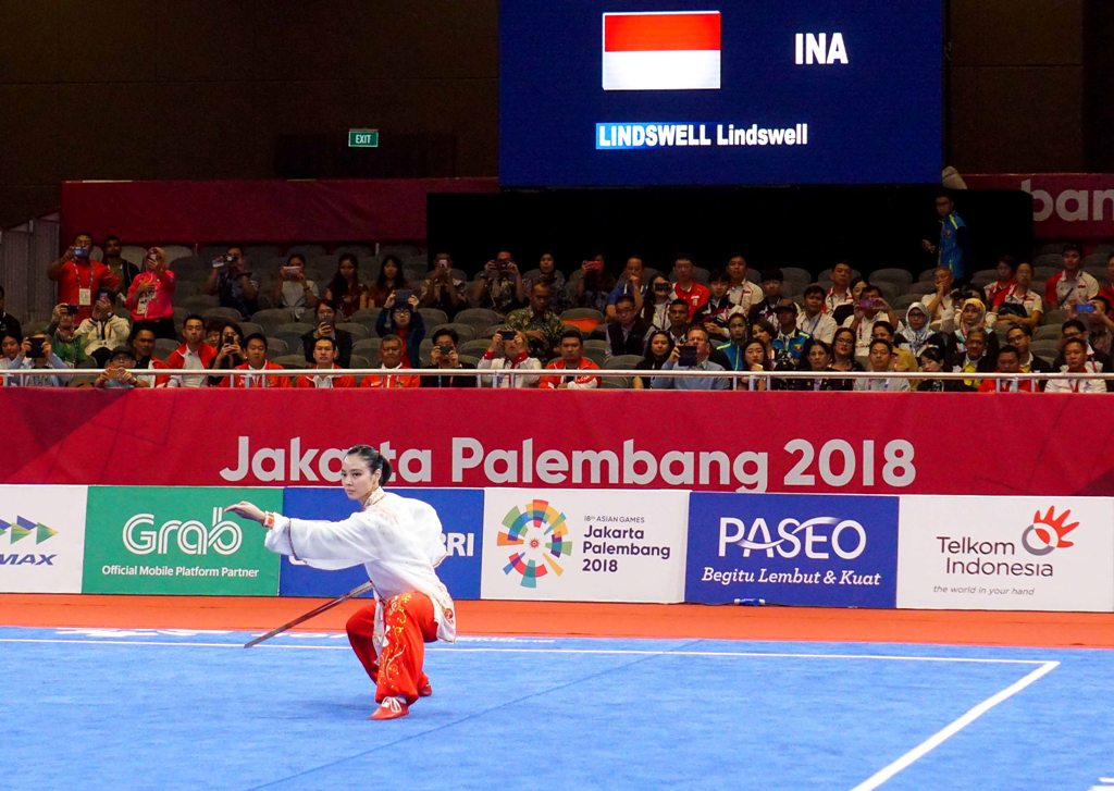 Lindswell Kwok Persembahkan Emas Kedua untuk Indonesia dari Wushu