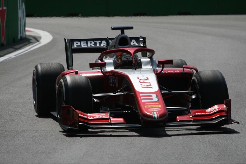 Sean Gelael Bakal Jalani Balapan Formula 2 Azerbaijan dengan Kondisi Sulit