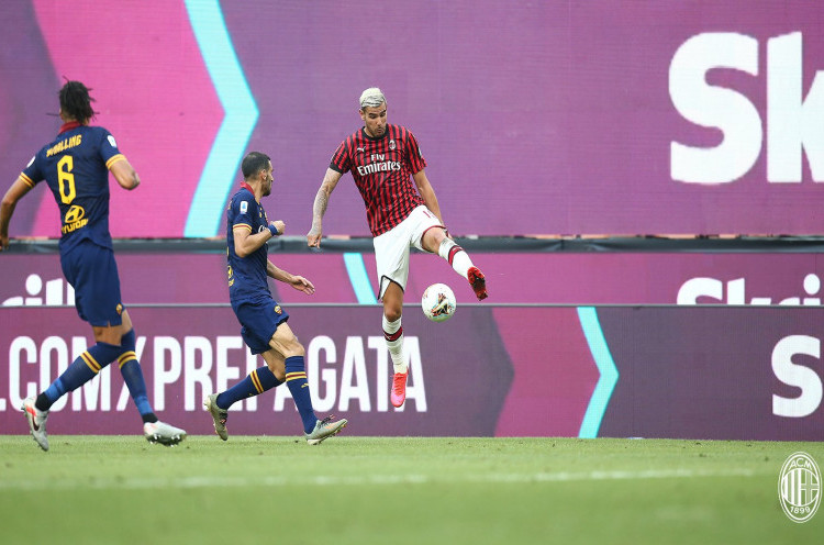 AC Milan Vs AS Roma, Kesaktian Rossoneri Usai Lockdown Menghadapi Ujian Berat