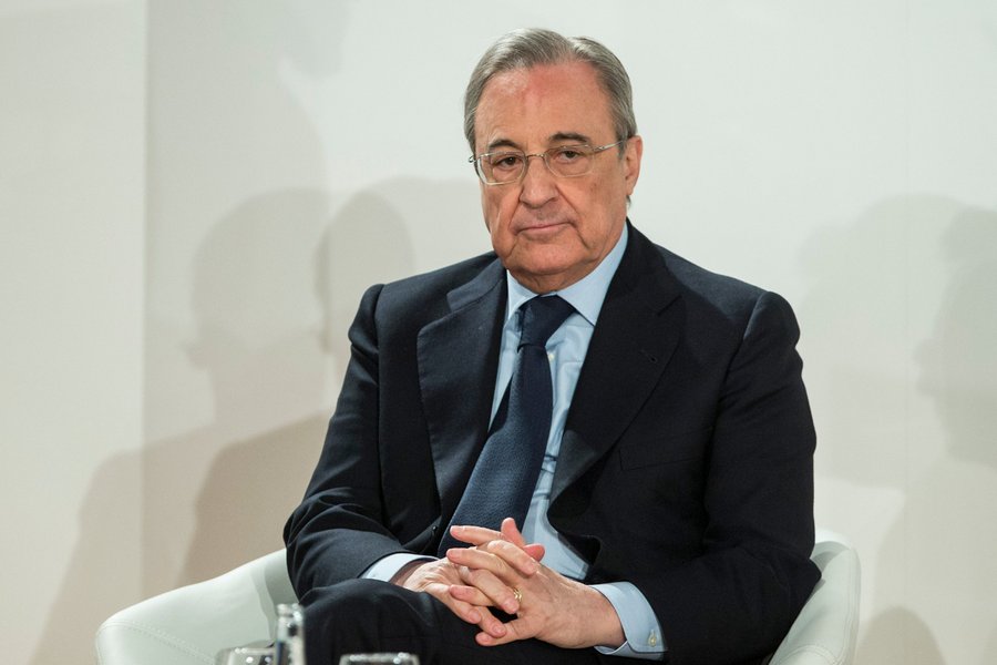 Real Madrid Konfirmasi Florentino Perez Positif COVID-19