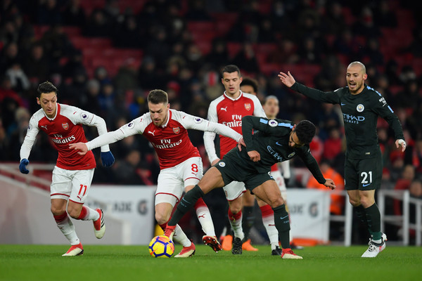 Arsenal Vs Manchester City. (Zimbio)