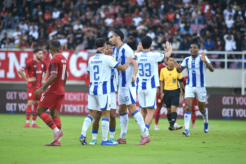 Hasil Super League 2025/2026: Gol Andrew Jung Buat Persib Pertahankan Puncak Klasemen