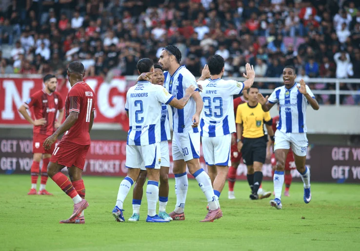 Hasil Super League 2025/2026: Gol Andrew Jung Buat Persib Pertahankan Puncak Klasemen