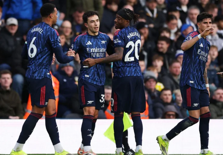 Hasil Premier League: Arsenal Mengamuk, Bantai Leeds United 4-0 di Elland Road