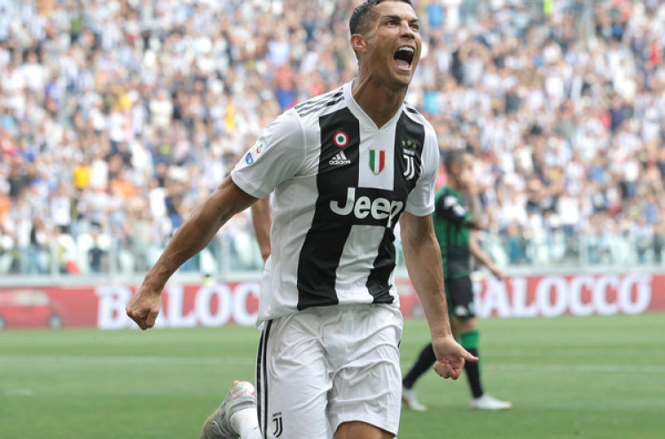 Juventus 2-1 Sassuolo, Cristiano Ronaldo Akhiri Puasa Gol