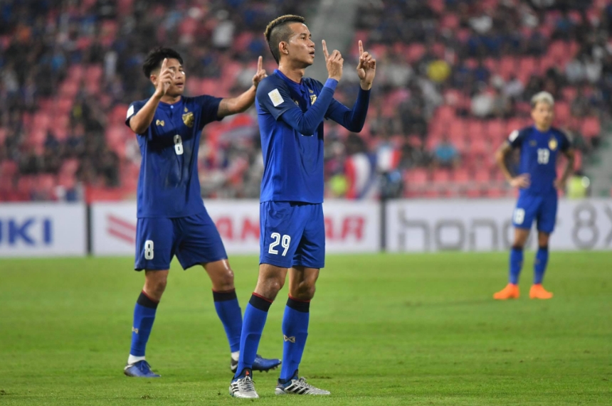 Gelandang Thailand Iri dengan Timnas Indonesia dan Malaysia