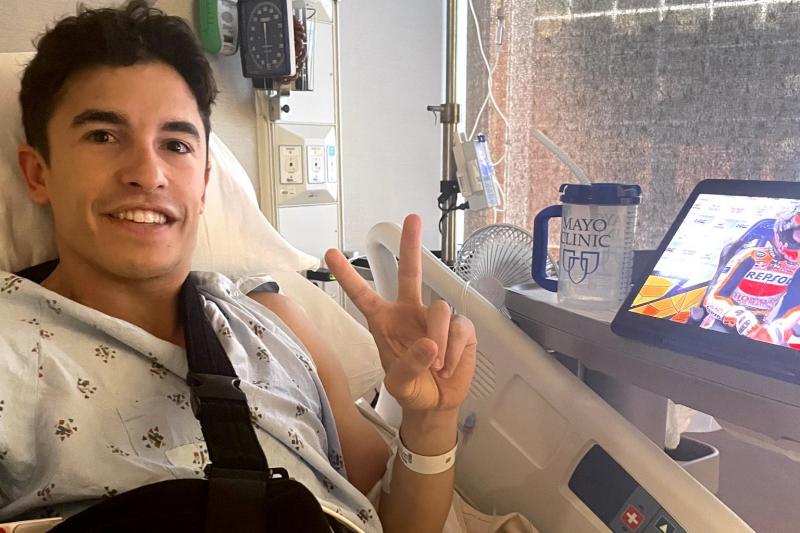 Kondisi Membaik, Marc Marquez Masih Sulit Gerakkan Tangan
