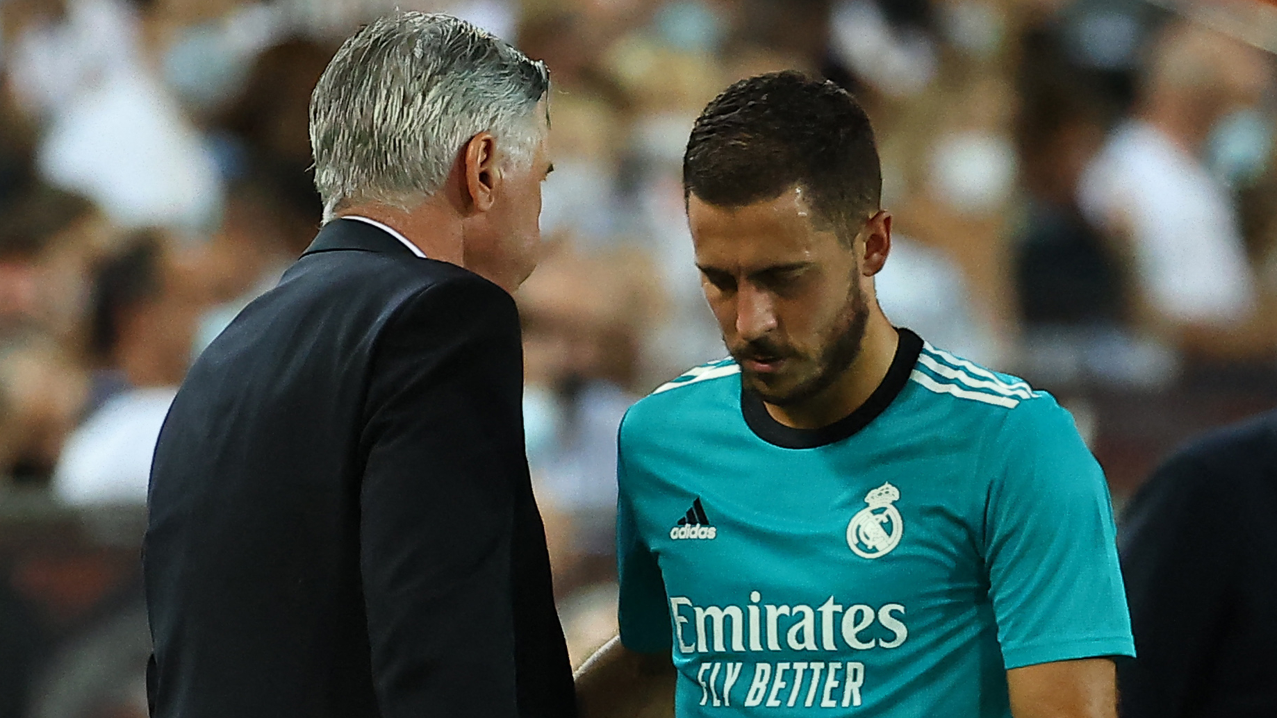Ancelotti Persilahkan Eden Hazard Angkat Kaki dari Real Madrid