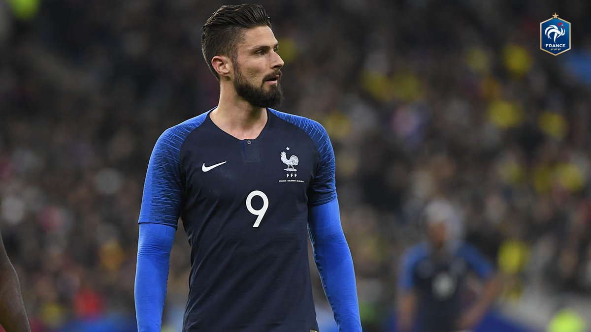 Olivier Giroud Jadi Striker Tua Tersubur Prancis Sejak Perang Dunia II