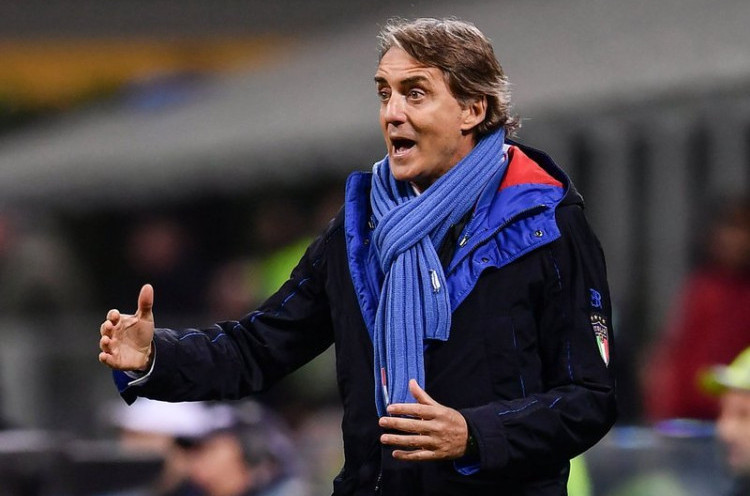 Roberto Mancini Lihat Sisi Positif Setelah Italia Ditahan Portugal