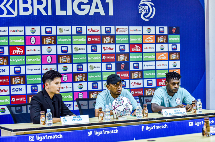 RANS Nusantara FC Vs Barito Putera, RD Minta Pemain Lakukan Improvisasi